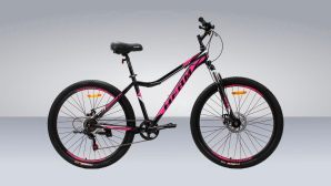 Велосипед HEAM JULI 27.5 Рама сталь, Прямая посадка, Широкое седло, Shimano 